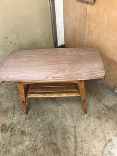 札幌家具再塗装修理テーブル